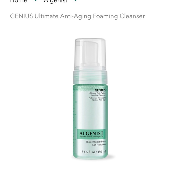 Algenist Other - 💕ALGENIST -NIP UltimateAnti-Aging FoamingCleanser